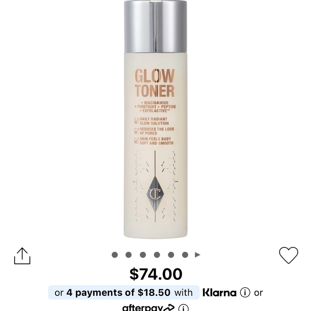 Charlotte Tilbury Glow Toner - Cream